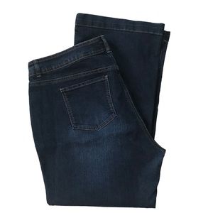 Style & Co Trouser/wide leg Denim Blue Jeans